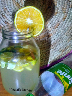 A picture of Orange mojito.