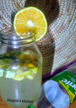 A picture of Orange mojito.