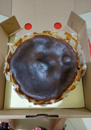 Foto resep Basque Burnt Cheesecake Anti Gagal