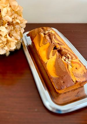 Une photo de Cake marbré