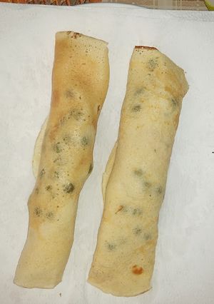 Una foto de Panqueques de Arvejas