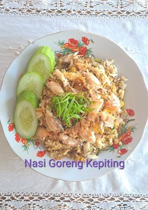 Foto resep 49🩷Nasi Goreng Kepiting🩷