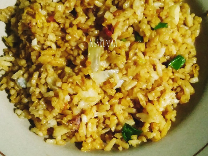 Bagaimana Menyiapkan Nasi goreng, Enak Banget