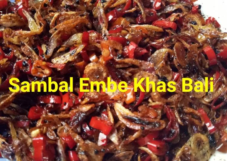 Sambal Embe Khas Bali