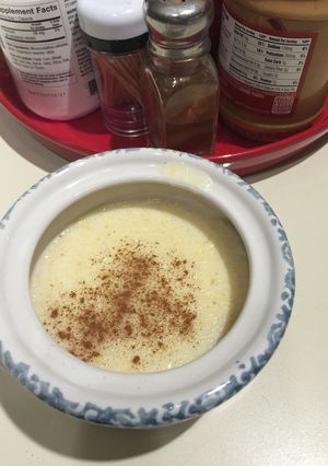 Una foto de Crema de Maiz sin Lactosa