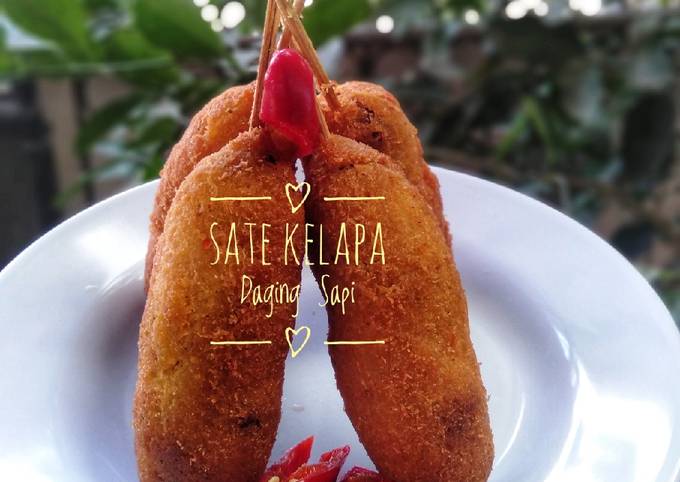 Resep Sate Kelapa Daging Sapi yang Bikin Ngiler