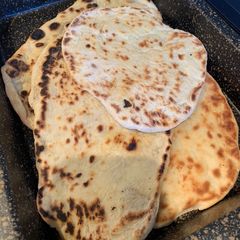 A picture of Nann breads.