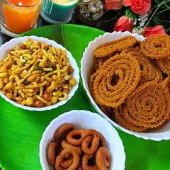 A picture of Chakli.