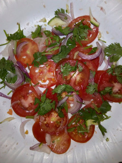 A picture of Vegetable salad.