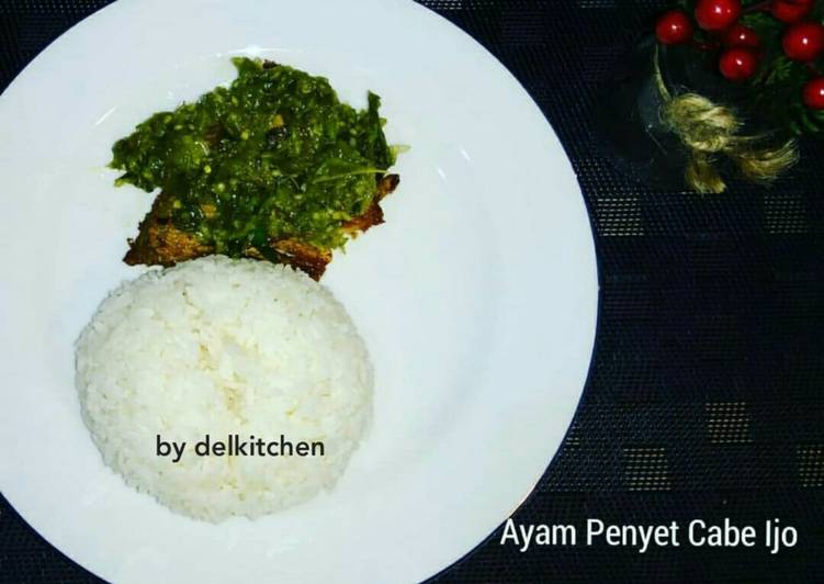 Resep Sambal Ijo  ala Padang (Ayam Penyet), Lezat