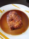 Torrejas con miel de panela