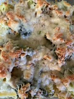 Una foto de Pastel de brócolis