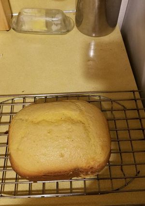 A picture of Sweet Corn Bread for Bread Machine.