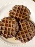 Low Carb (Keto- Friendly) Fiber Waffle Pancakes