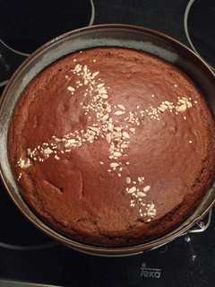 Una foto de Bizcocho de chocolate