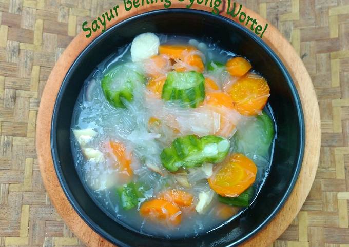 Resep Sayur Bening Oyong Wortel Simple Sedap Oleh Mutiarisa Cookpad 