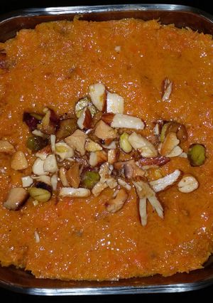 A picture of Carrot Halwa.