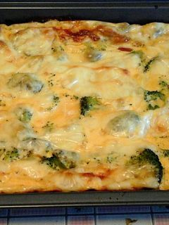 Svéd 🇸🇪 Rakott brokkoli dúsan "Broccoligratäng" recept fotója