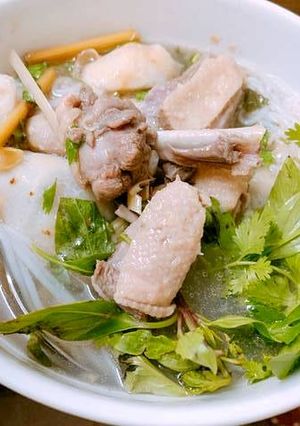 Hình của món Vịt om sấu.