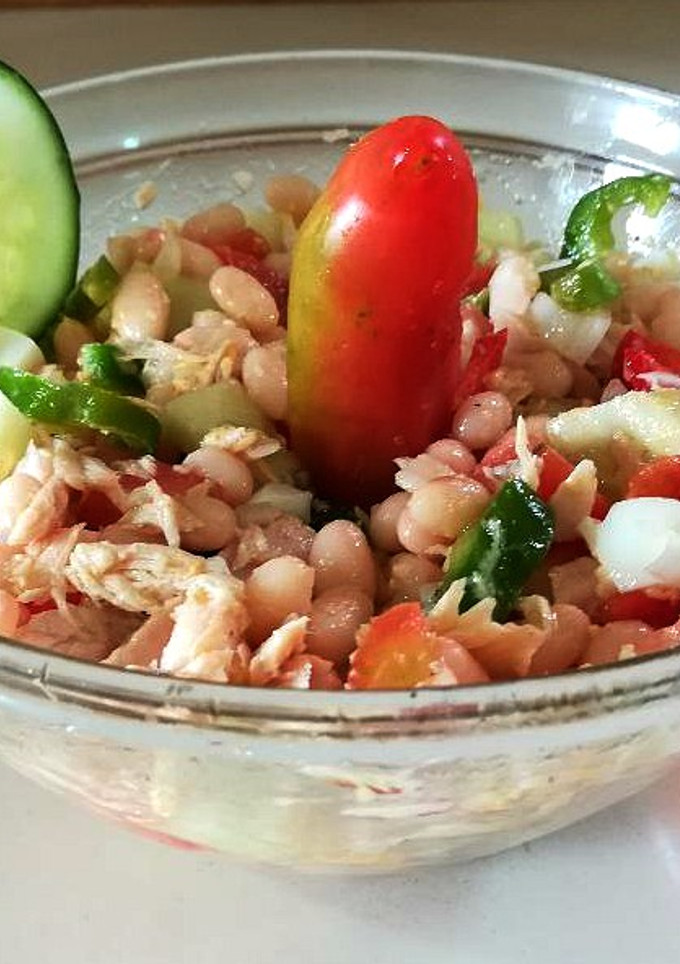 Una foto de Ensalada de judías