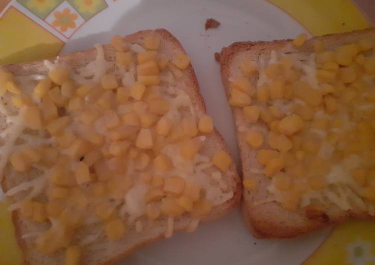Cheesecornbutter Toast