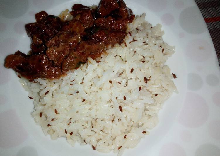 Recipe of Ultimate Cumin rice