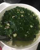 Canh chùm ngây nấu thịt