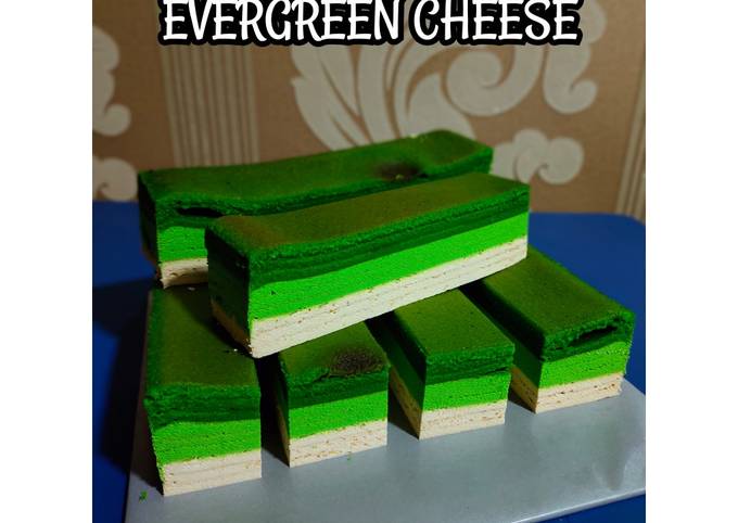 Resipi Kek Lapis Evergreen Cheese Oleh Dayang Syafiqa Cookpad