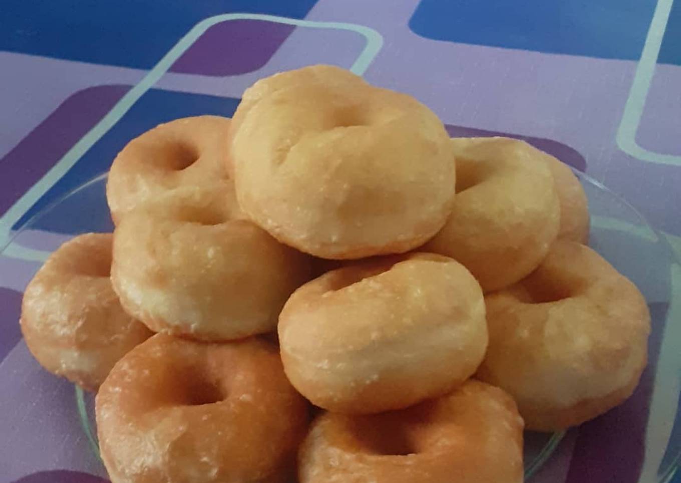 Donat lembut dan empuk