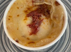 Foto de Escondidinho de carne seca gratinado