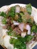 Tacos de carne molida!