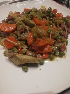 Una foto de Verduras salteadas