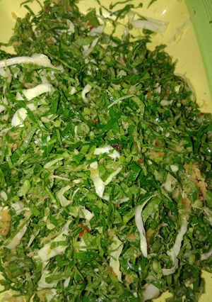 Foto resep Urap mentah / Rawis