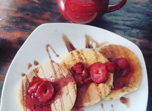 Una foto de Desayuno de Panques