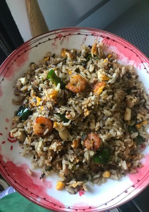 Foto resep Nasi Goreng Seafood Cabe Ijo