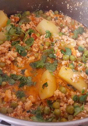A picture of Chilli Mince Curry 🥘.