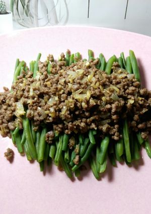 Foto resep Baby Buncis Daging Giling