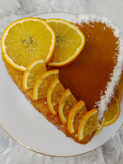 عکسی از دستور کیک پرتقالی معطر&سس پرتقالی