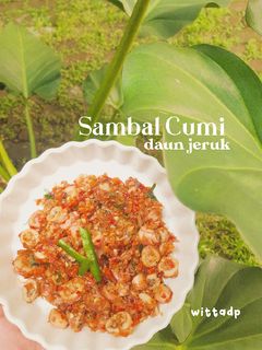 Foto resep Sambal cumi daun jeruk