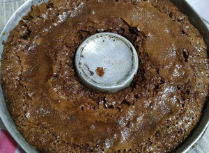 Una foto de Brownie de chocolate y banana (VEGAN)