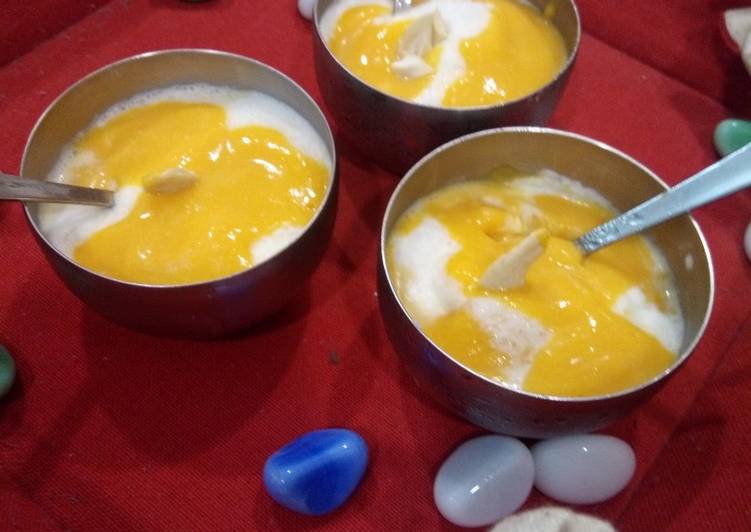 How to Prepare Homemade Mango Mousse