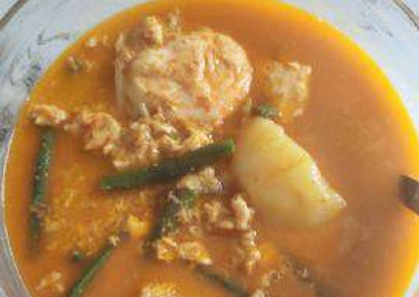 Gulai telur bebek sederhana