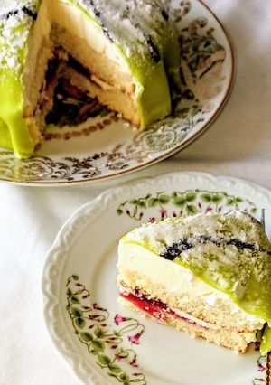 Svéd 🇸🇪 Hercegnő👑torta "Prinsesstårta"🎂 recept fotója