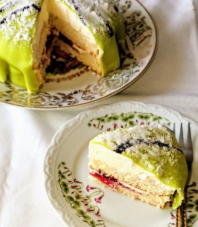 Svéd 🇸🇪 Hercegnő👑torta "Prinsesstårta"🎂 recept fotója