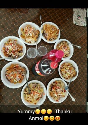 A picture of CrisPy TasTy Papri Chat😜...