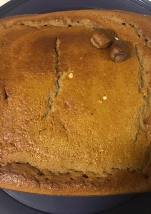 Una foto de Bizcocho de castañas con maicena