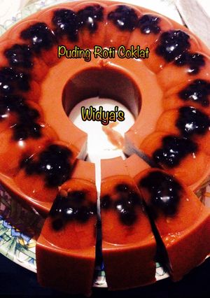 Foto resep Puding Roti Coklat