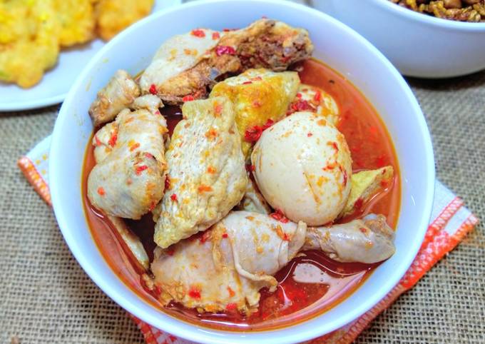 Resep: Ayam Tahu Telur Bumbu Bali Praktis