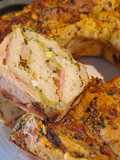 Rosca salada rellena