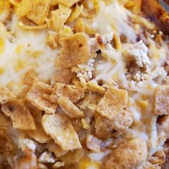 A picture of Taco Frito Casserole.
